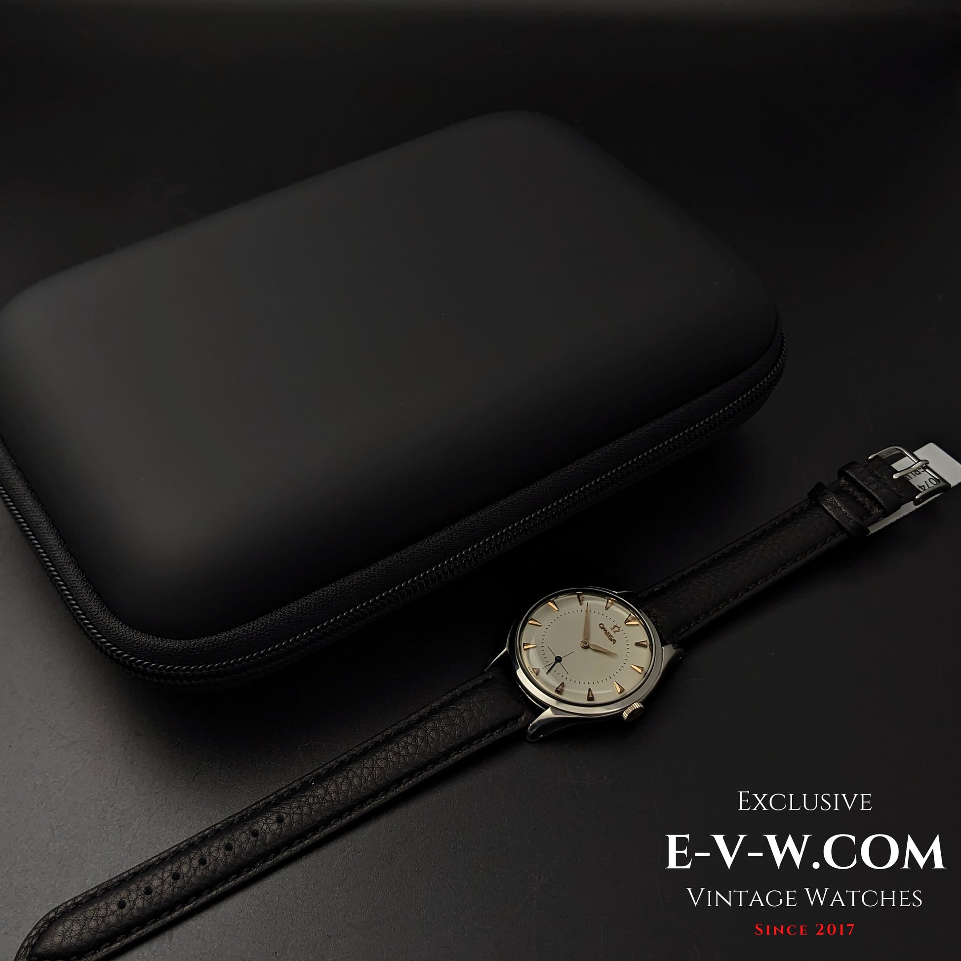 70 Years Old Vintage Omega Jumbo 38mm Oversize Ref. 2505 11 / Cal. 266 / Vintage 1954