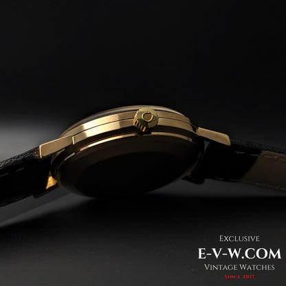 57 Years Old Vintage Omega Automatic Geneve / 18k Solid Gold / Cal. 565 / Vintage 1968