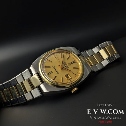 Vintage Omega Lady Seamaster Automatic / Steel Gold / Ref. 766.0818 / Cal. 684 / Vintage 1974