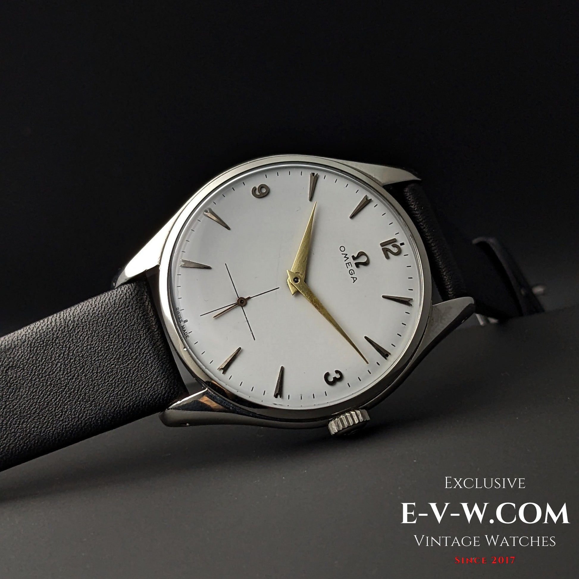 75 Years Old Vintage Omega JUMBO 38mm / Oversize / Ref. 2505 / Cal. 265 / Vintage 1950