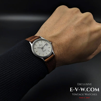 41 Years Old Vintage Omega Seamaster / Guilloche Dial / Cal. 1430 / Vintage 1982