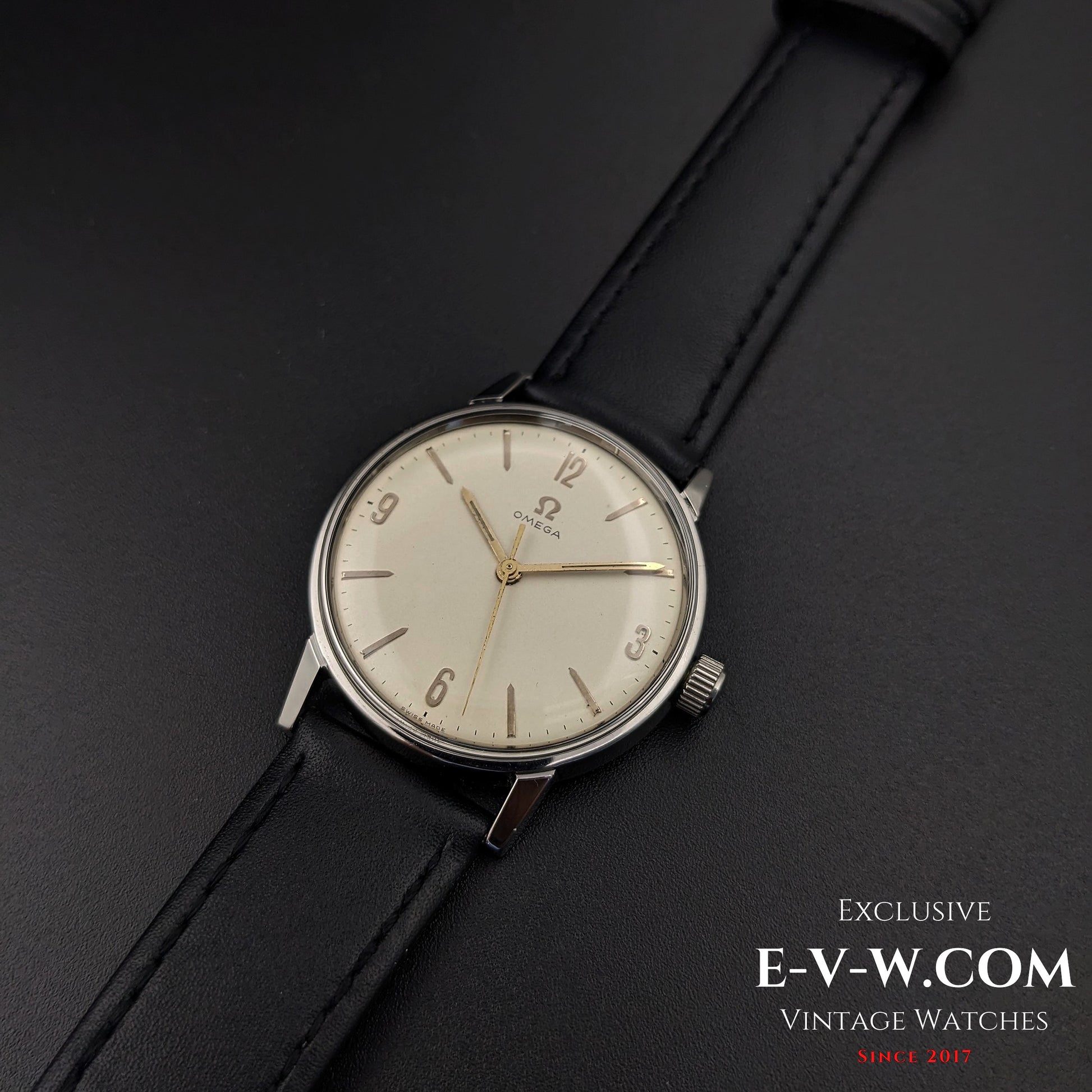 58 Years Old Vintage Omega Classic / Cal. 601 Vintage 1966