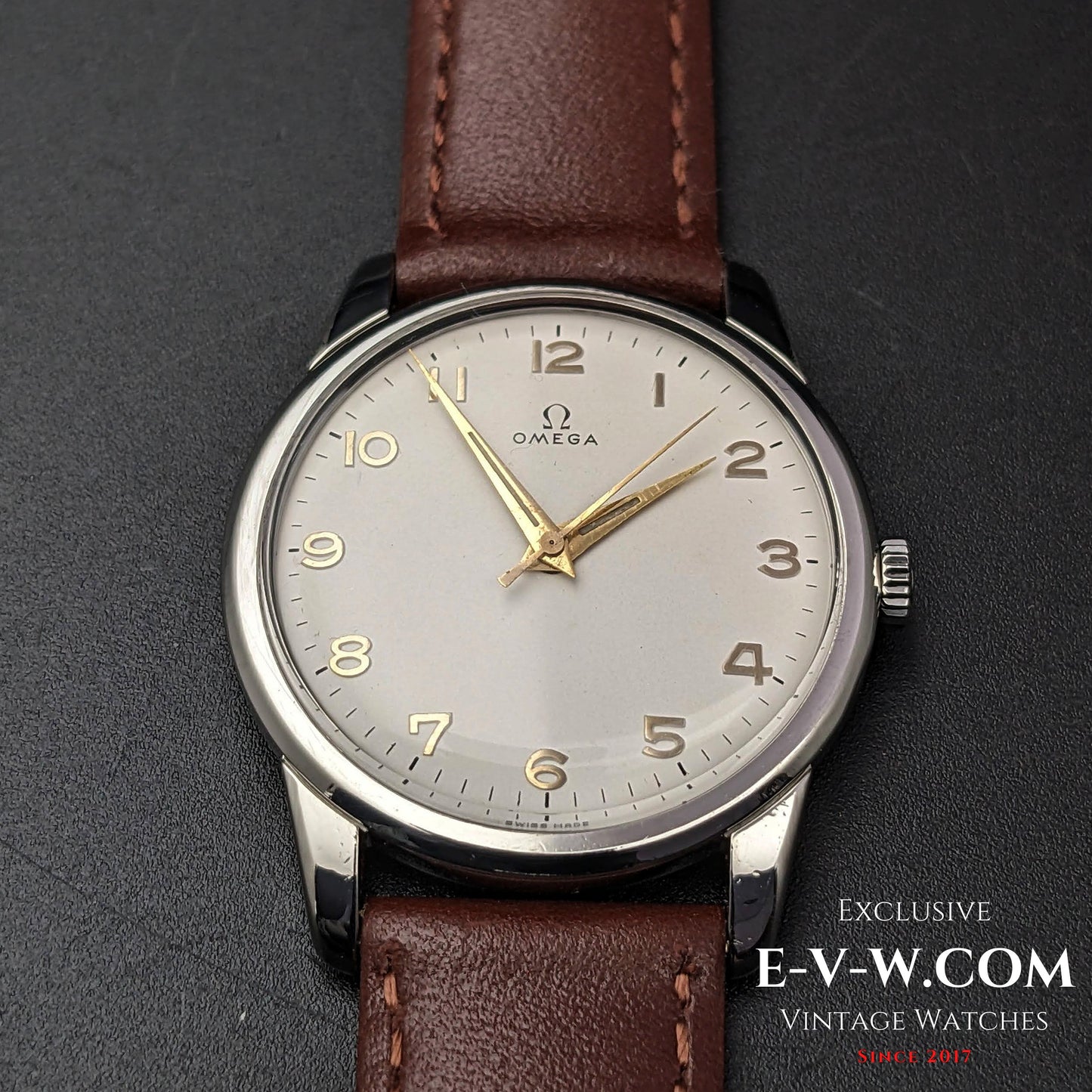 66 Years Old Vintage Omega Calatrava 14726 1SC / Cal. 285 (30T2 family) / Vintage 1958