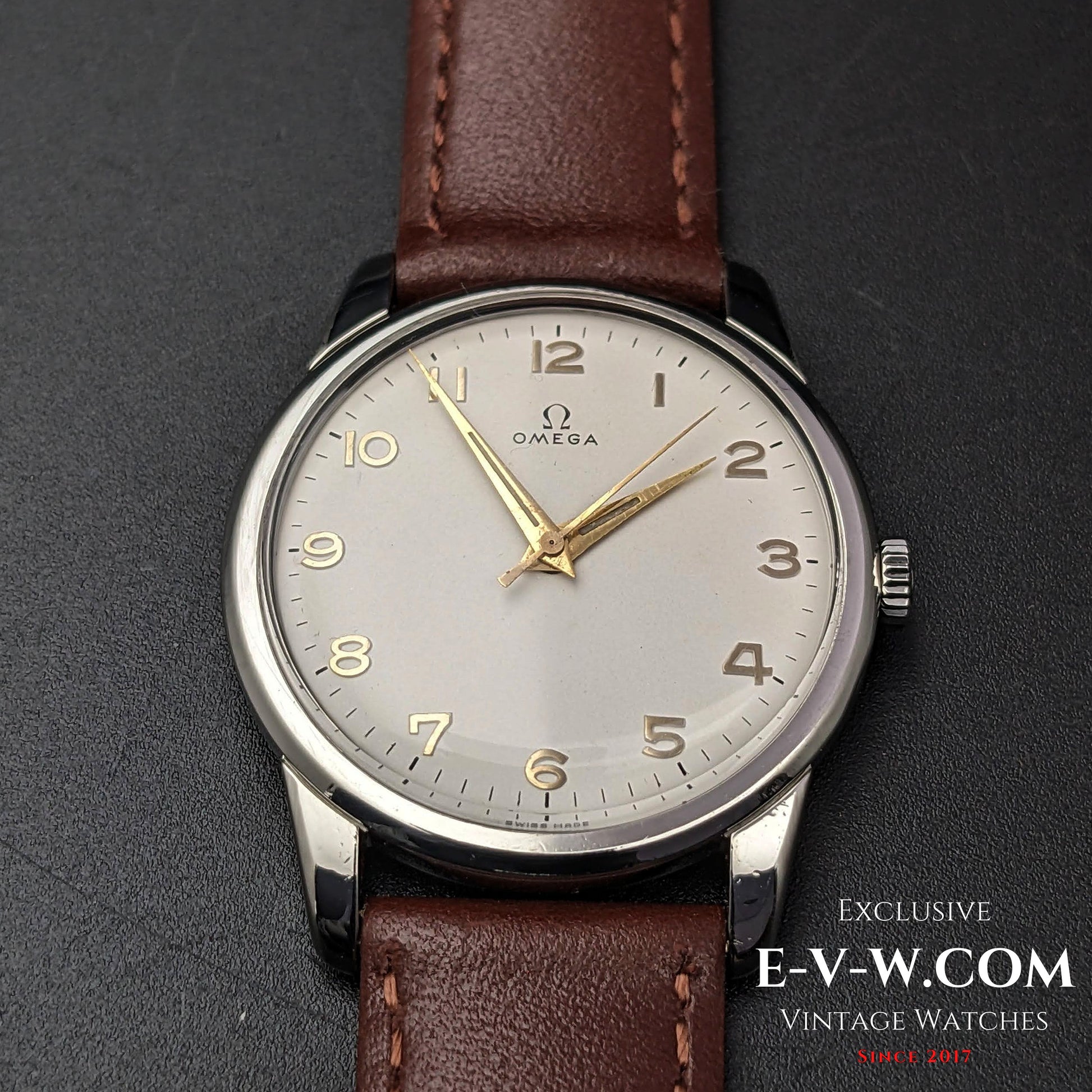 66 Years Old Vintage Omega Calatrava 14726 1SC / Cal. 285 (30T2 family) / Vintage 1958