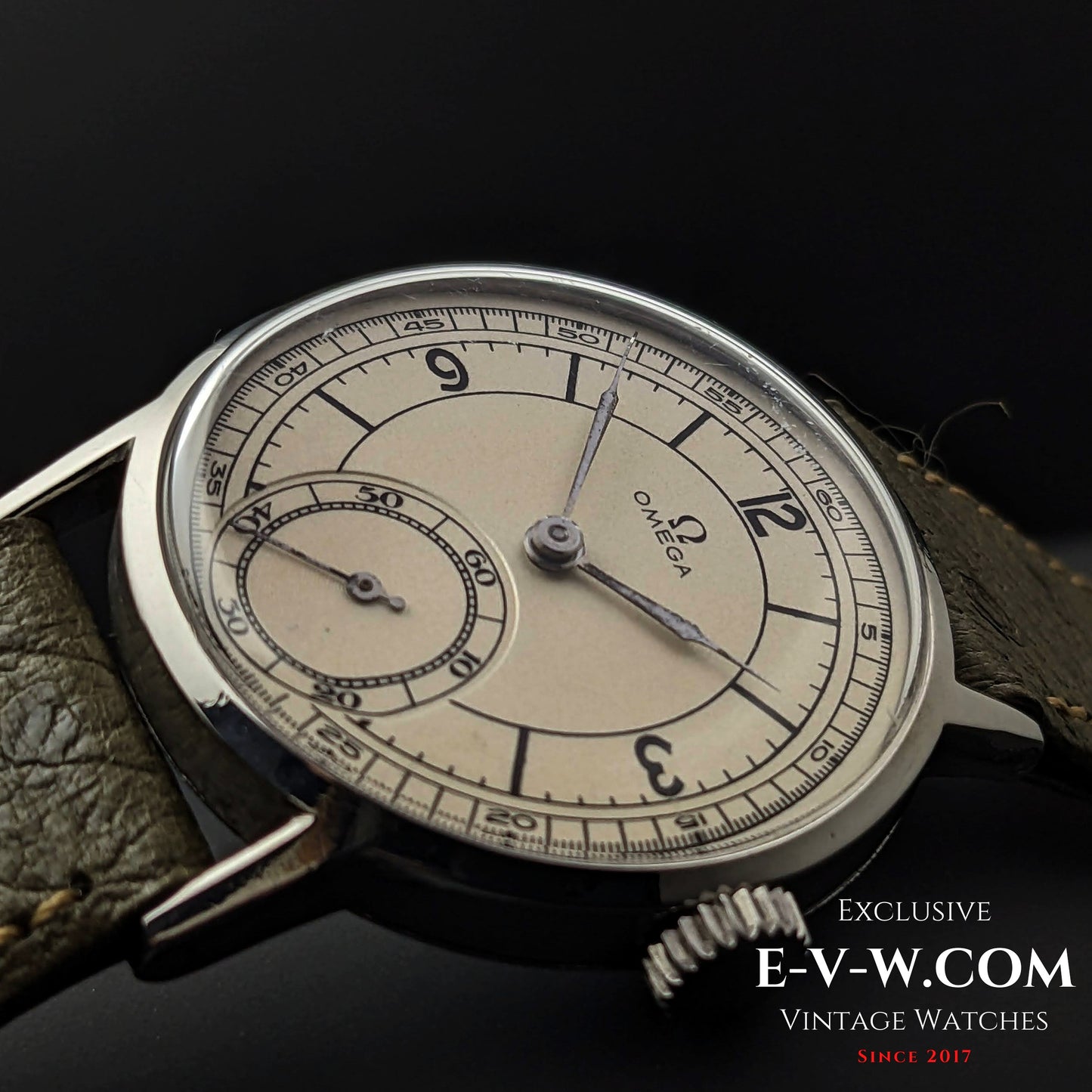 84 Years Old Vintage Omega Sector / Cal. 30T2 / Vintage 1939