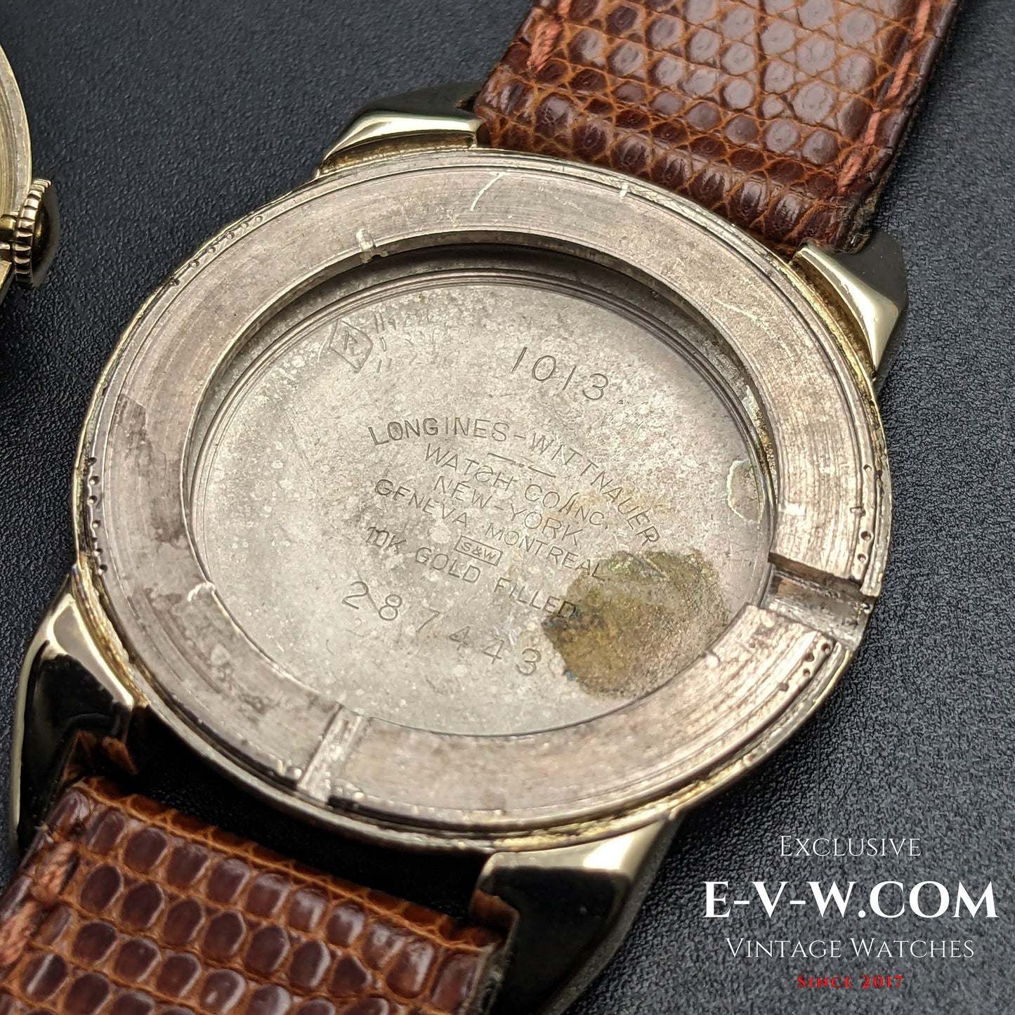 74 Years Old Vintage Longines Spider lugs / honeycomb dial / Steel Gold / Cal. 23Z / Vintage 1950