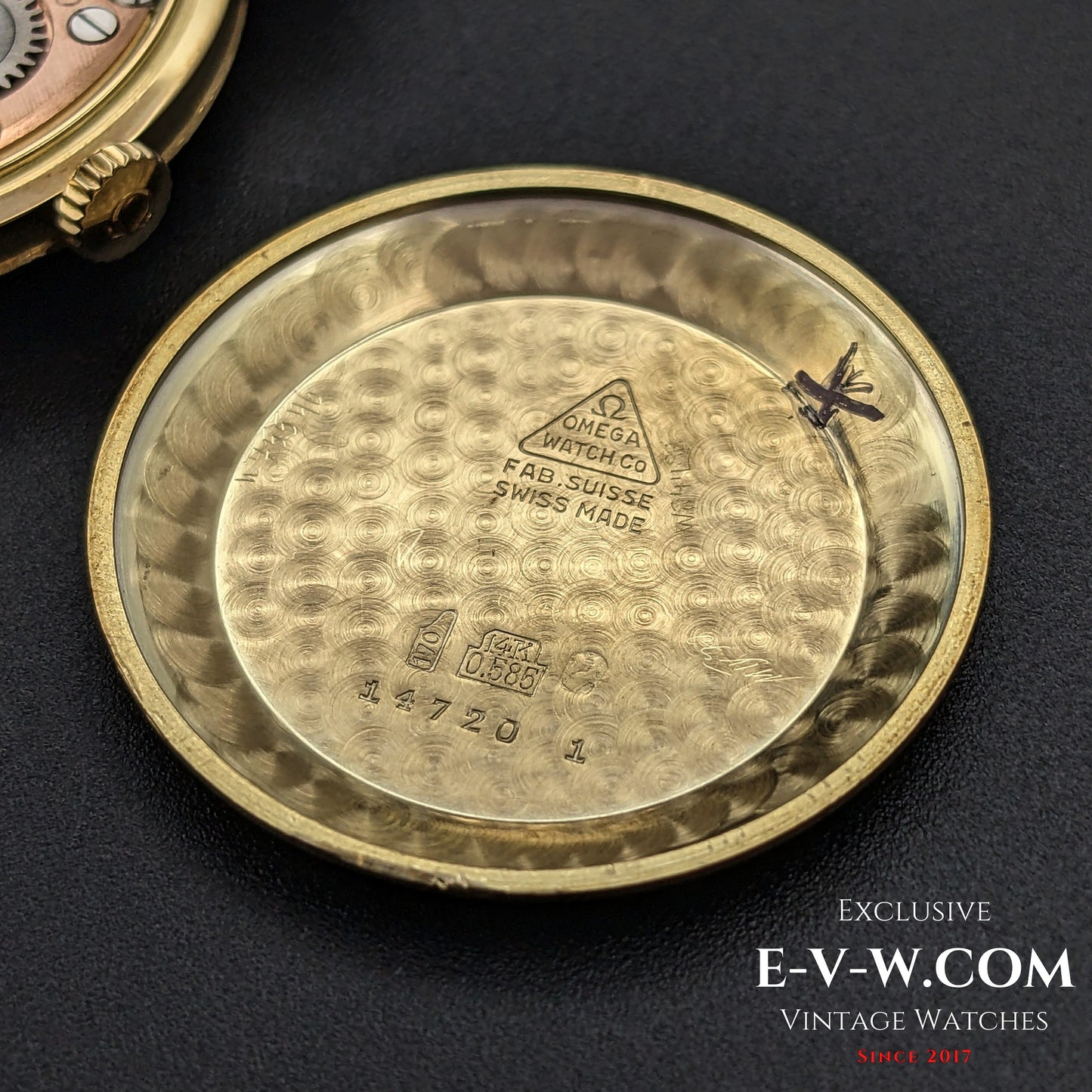 64 Vintage Omega 18k Solid Gold / Calatrava Ref. 14720 1 / Cal. 285 (30T2) Vintage 1960