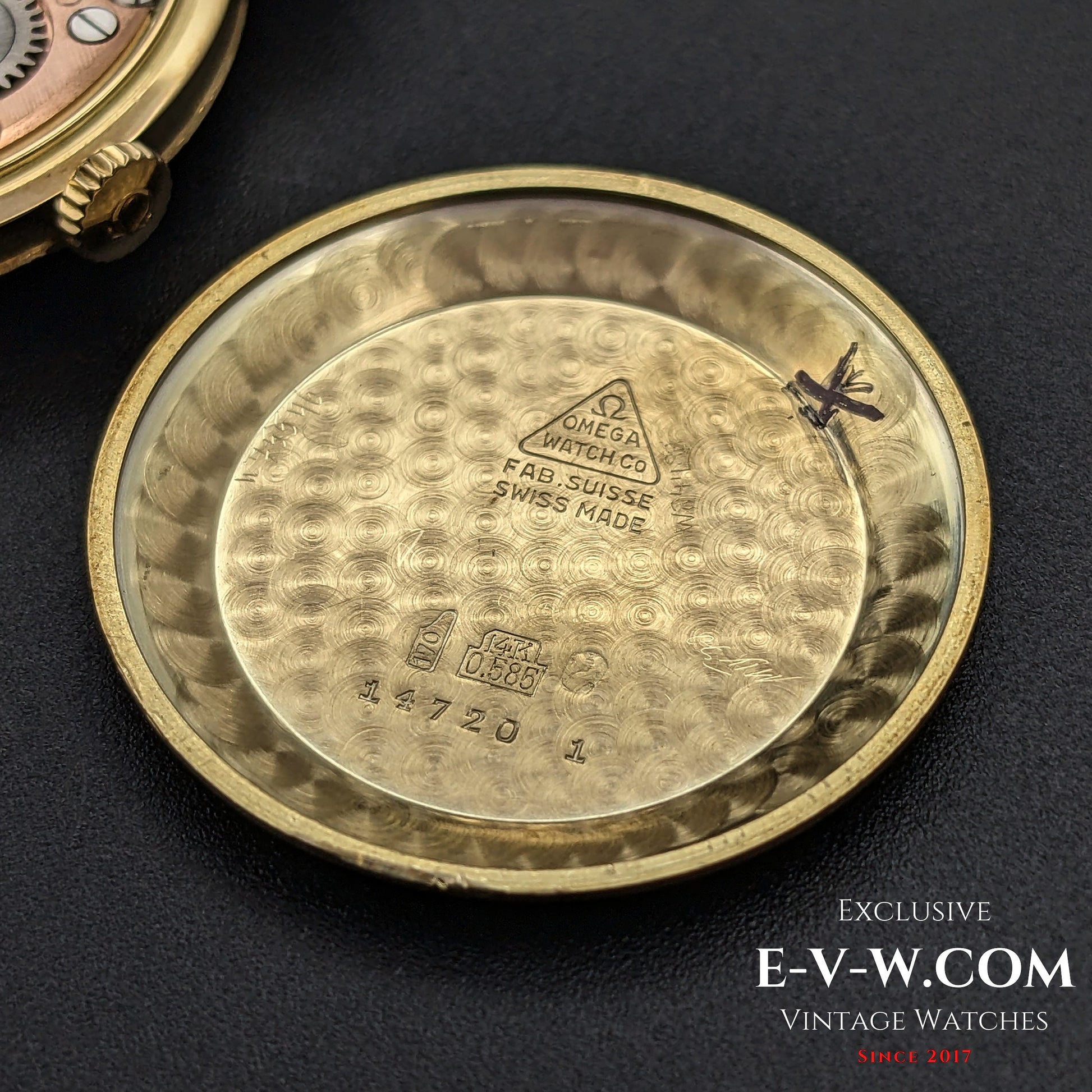 64 Vintage Omega 18k Solid Gold / Calatrava Ref. 14720 1 / Cal. 285 (30T2) Vintage 1960