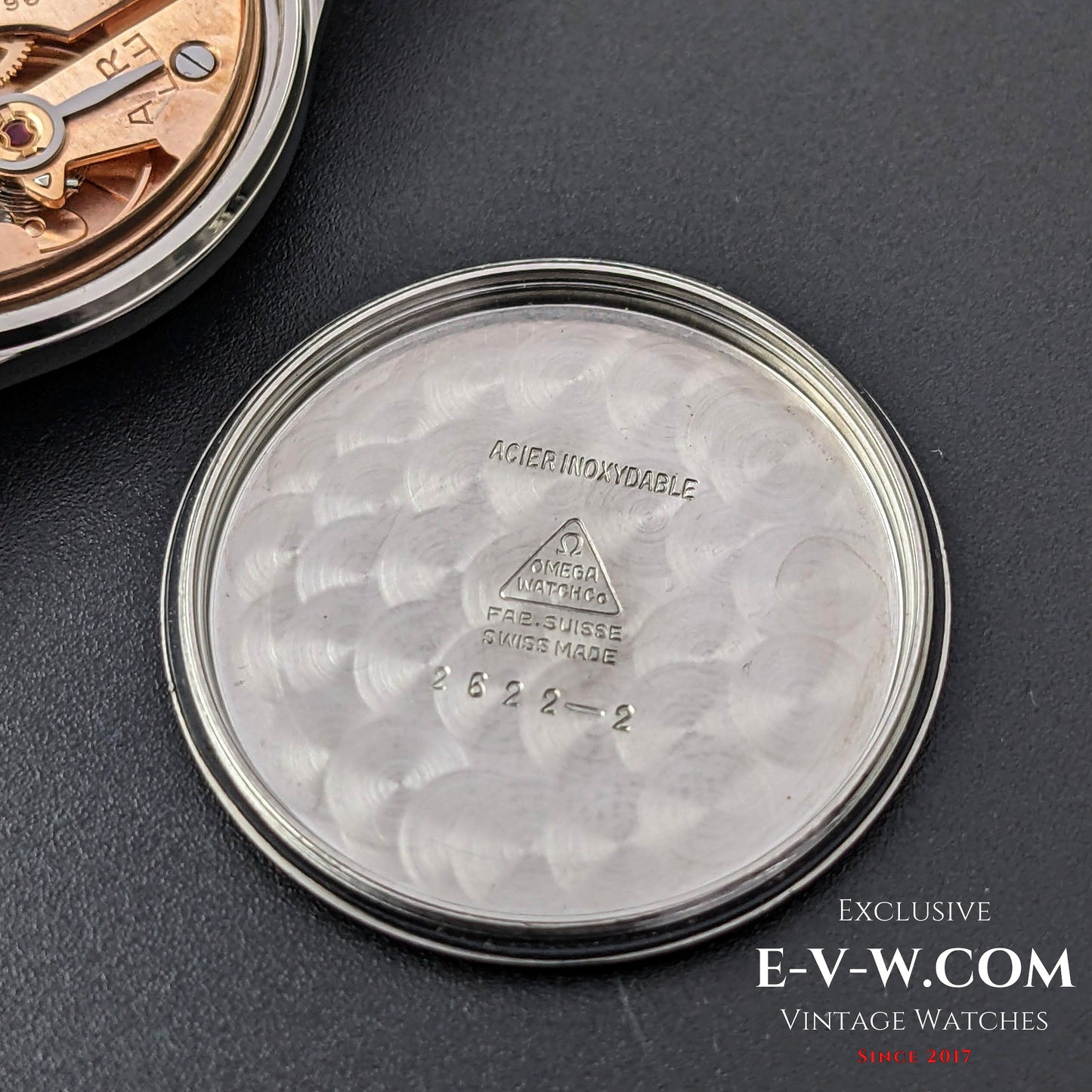 74 Years Old Vintage Omega FAB SUISSE Sector Dial Ref. 2622 2 / Cal. 266 (30T2) / Vintage 1950