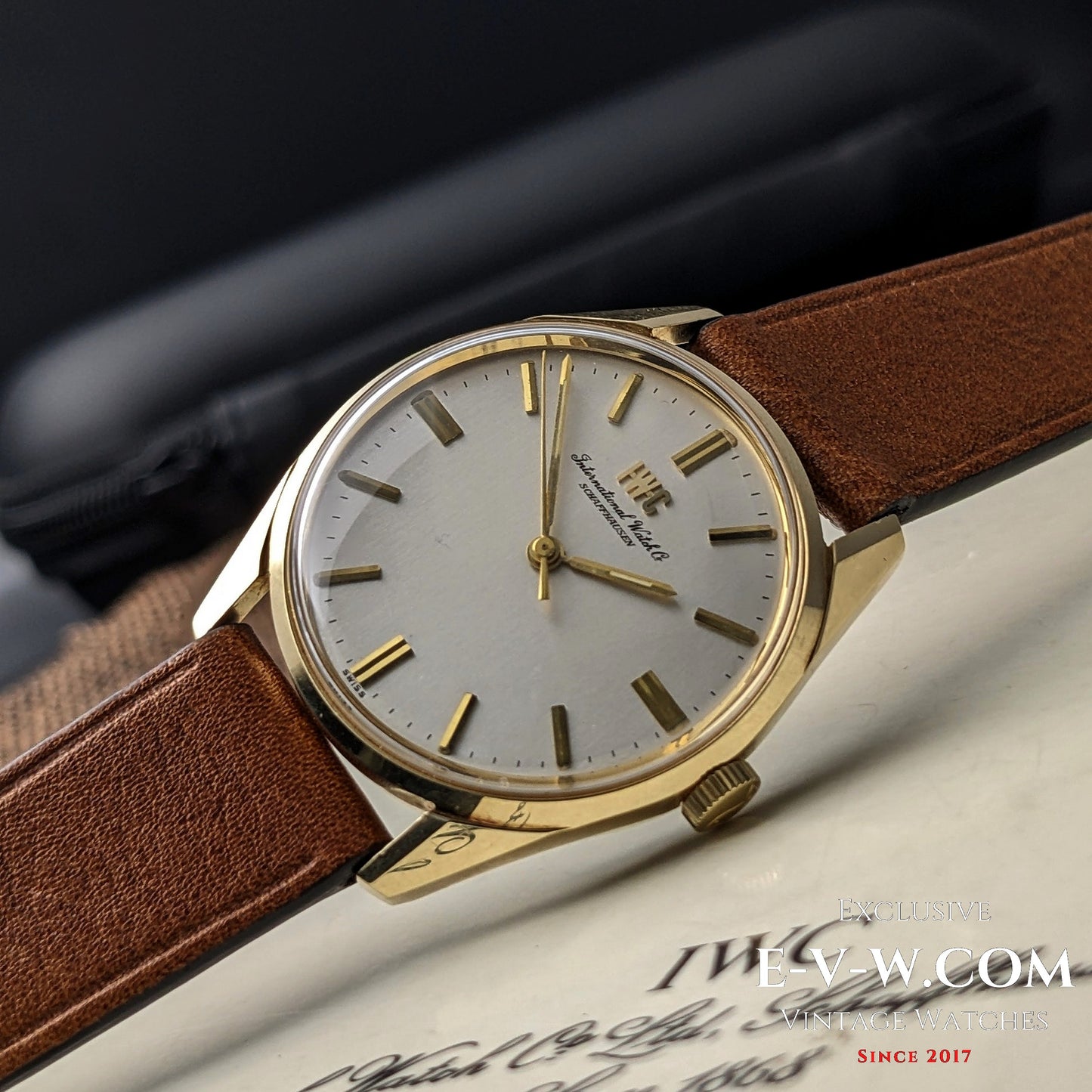 Montre habillée de luxe IWC Schaffhausen vintage de 56 ans | Réf. 910 | Cal. 89 | Année 1969 | Révisée