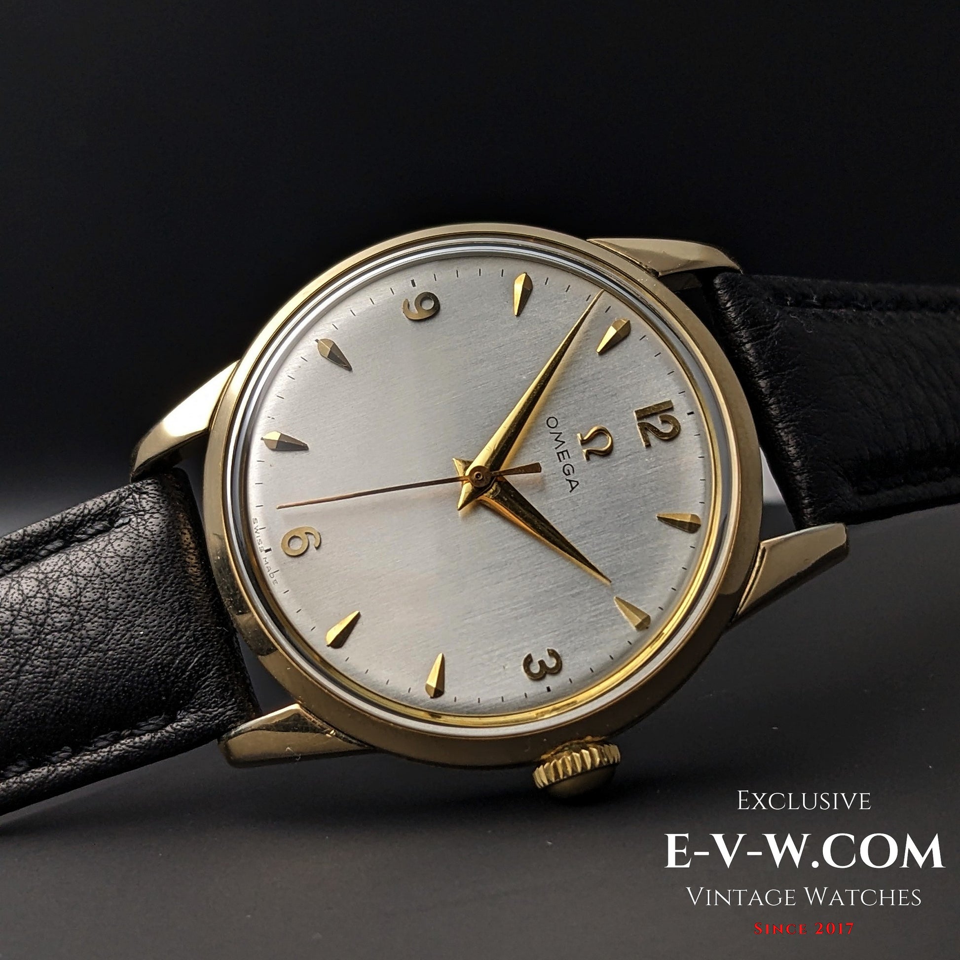 73 Years Old Vintage Omega Gold Plaque / Ref. 2498-4 / Cal. 283 (30T2) / Vintage 195273 Years Old Vintage Omega Gold Plaque / Ref. 2498-4 / Cal. 283 (30T2) / Vintage 1952