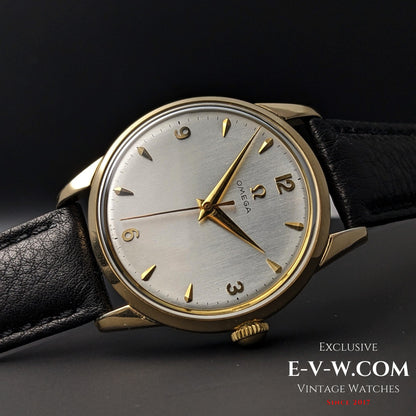 73 Years Old Vintage Omega Gold Plaque / Ref. 2498-4 / Cal. 283 (30T2) / Vintage 195273 Years Old Vintage Omega Gold Plaque / Ref. 2498-4 / Cal. 283 (30T2) / Vintage 1952