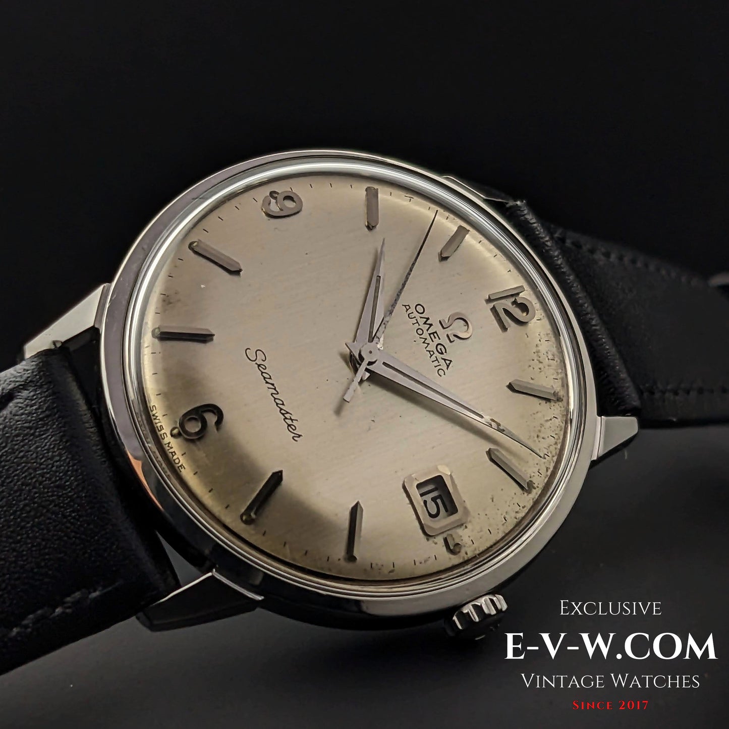 Omega Seamaster vintage de 60 ans, réf. 166001 / Cal. 562 / Année 1963