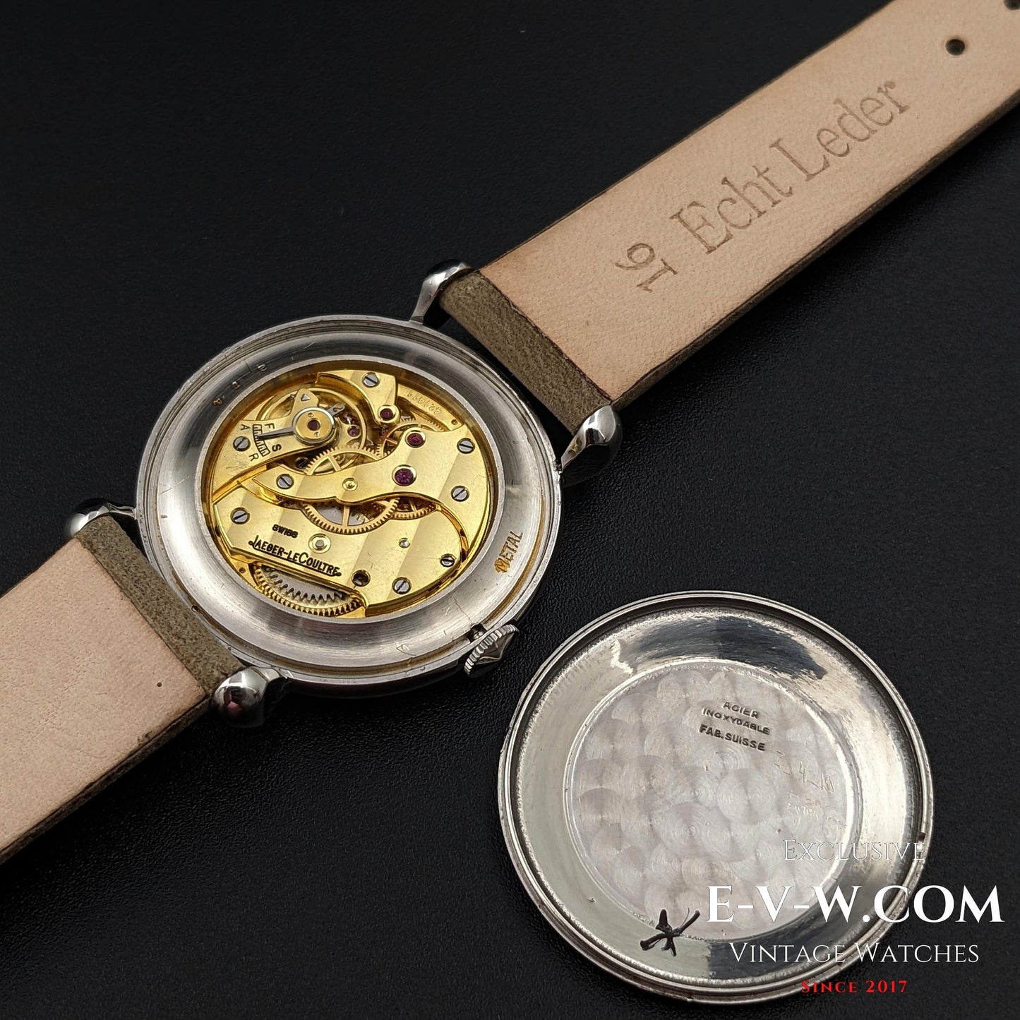 84 Vintage Jaeger LeCoultre tear-drop lugs / Cal. 428/2 Vintage 1940