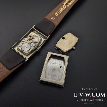 94 Years Old Antique Omega Tank / Art Deco / Cal. T17 / Antique 1930