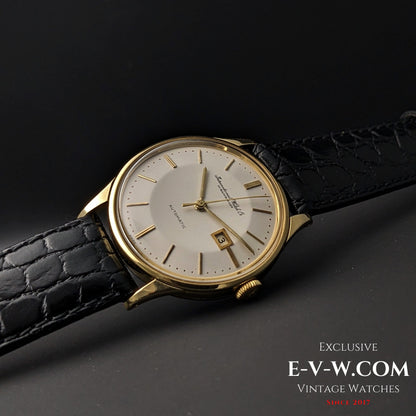 IWC Schaffhausen AUTOMATIC Date | Cadran « Pie-Pan » | Plaqué or | Cal. 8531 | Millésime 1962 | Révision 08/2025