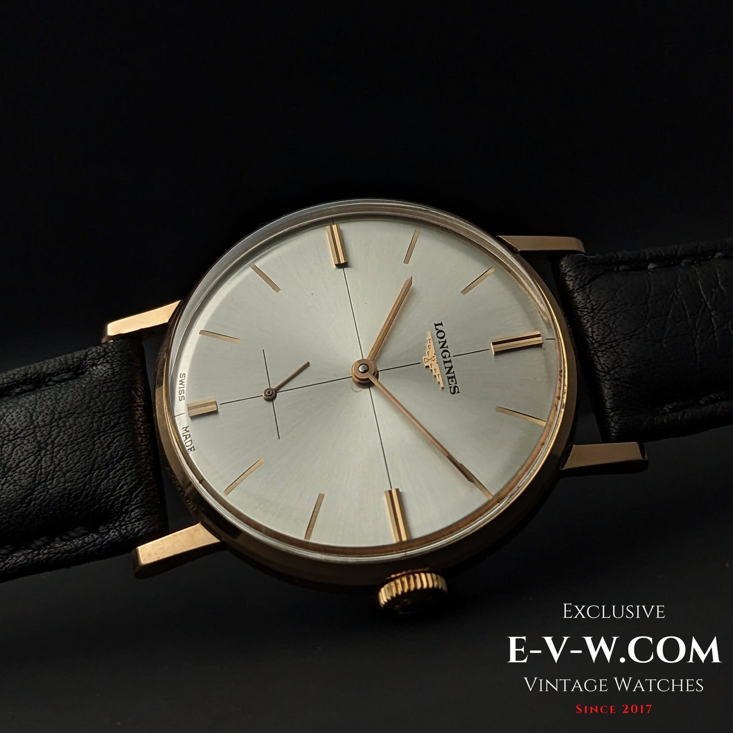 59 Years Old Vintage Longines Calatrava 18k gold / Ref. 7515 / Cal. 30L