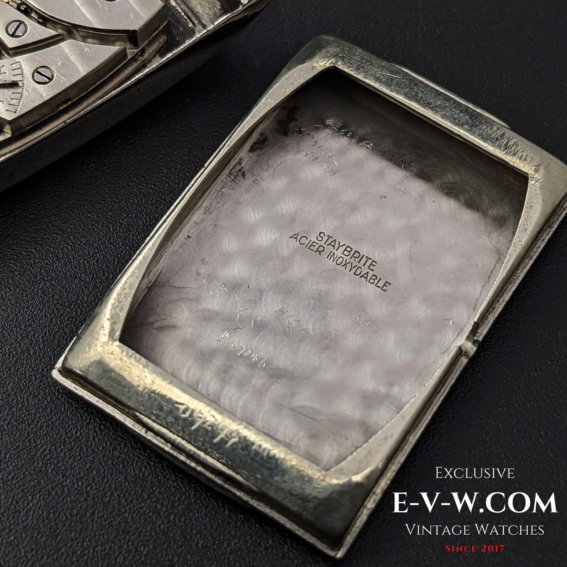 95 Years Old Antique IWC Schaffhausen Very rare / Art Deco Tank / Cal. 87 / Antique 1929