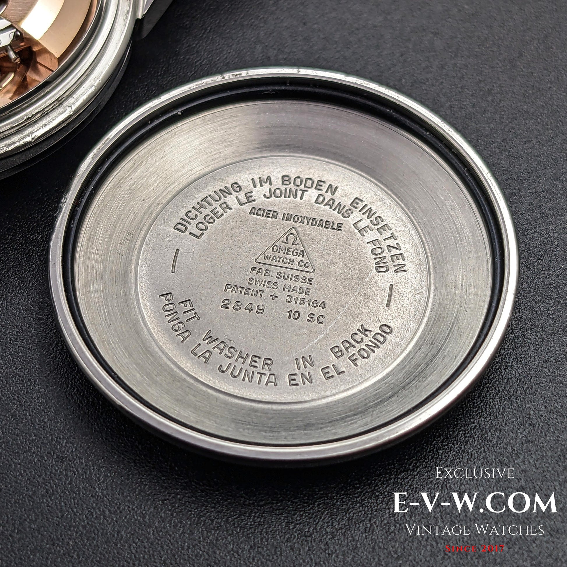 64 Years Old Vintage Omega Seamaster CALENDAR Ref 2849 10SC / Cal. 503 /Vintage 1960