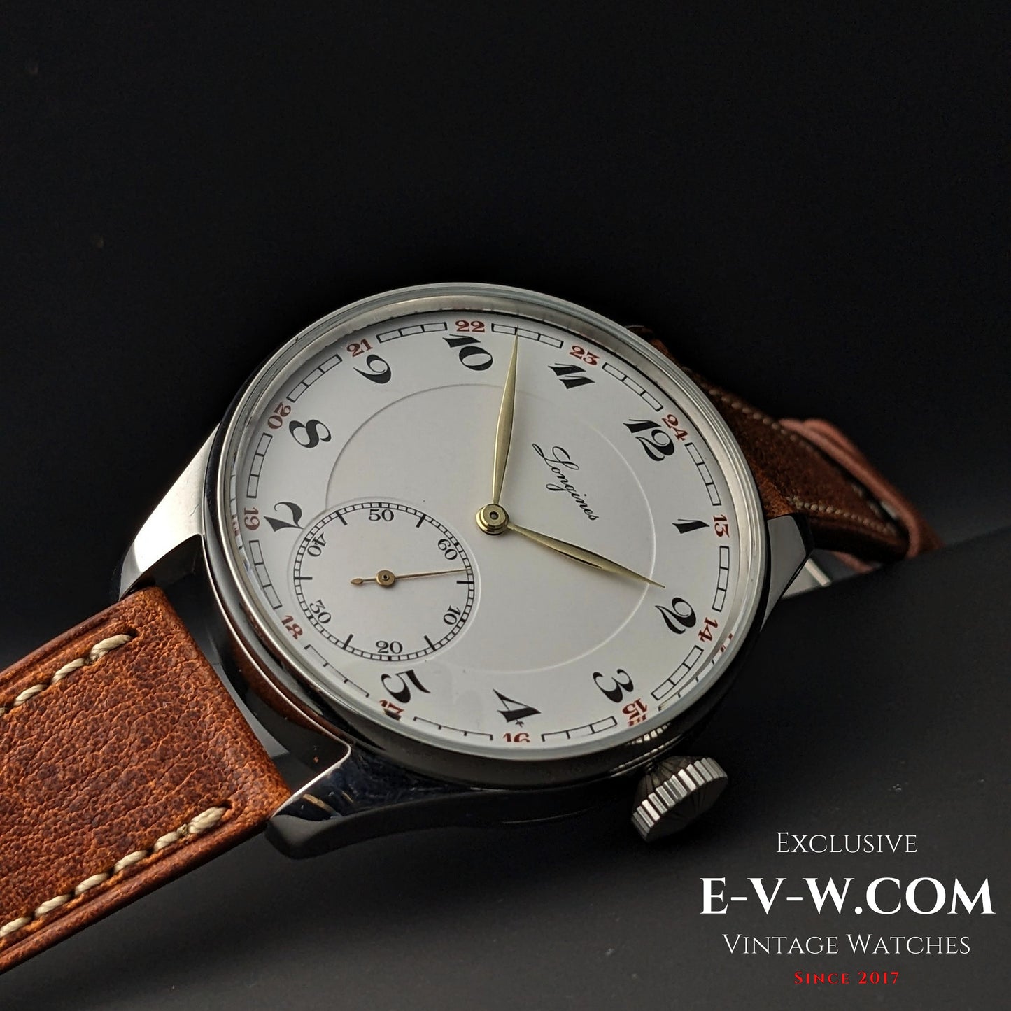 109 Years Old Antique Longines Jumbo / Pocket Watch Movement / Cal. 19.74N / Antique 1916