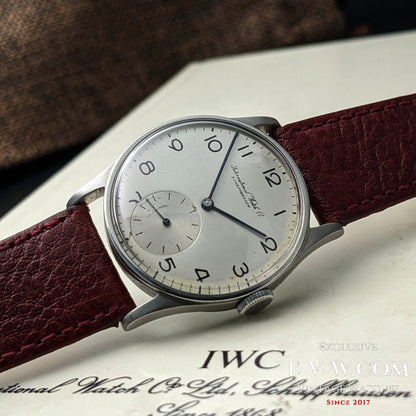 Montre de ville IWC Schaffhausen vintage (87 ans), modèle ancien civil | Cal. 83 | Année 1938 / Révisée