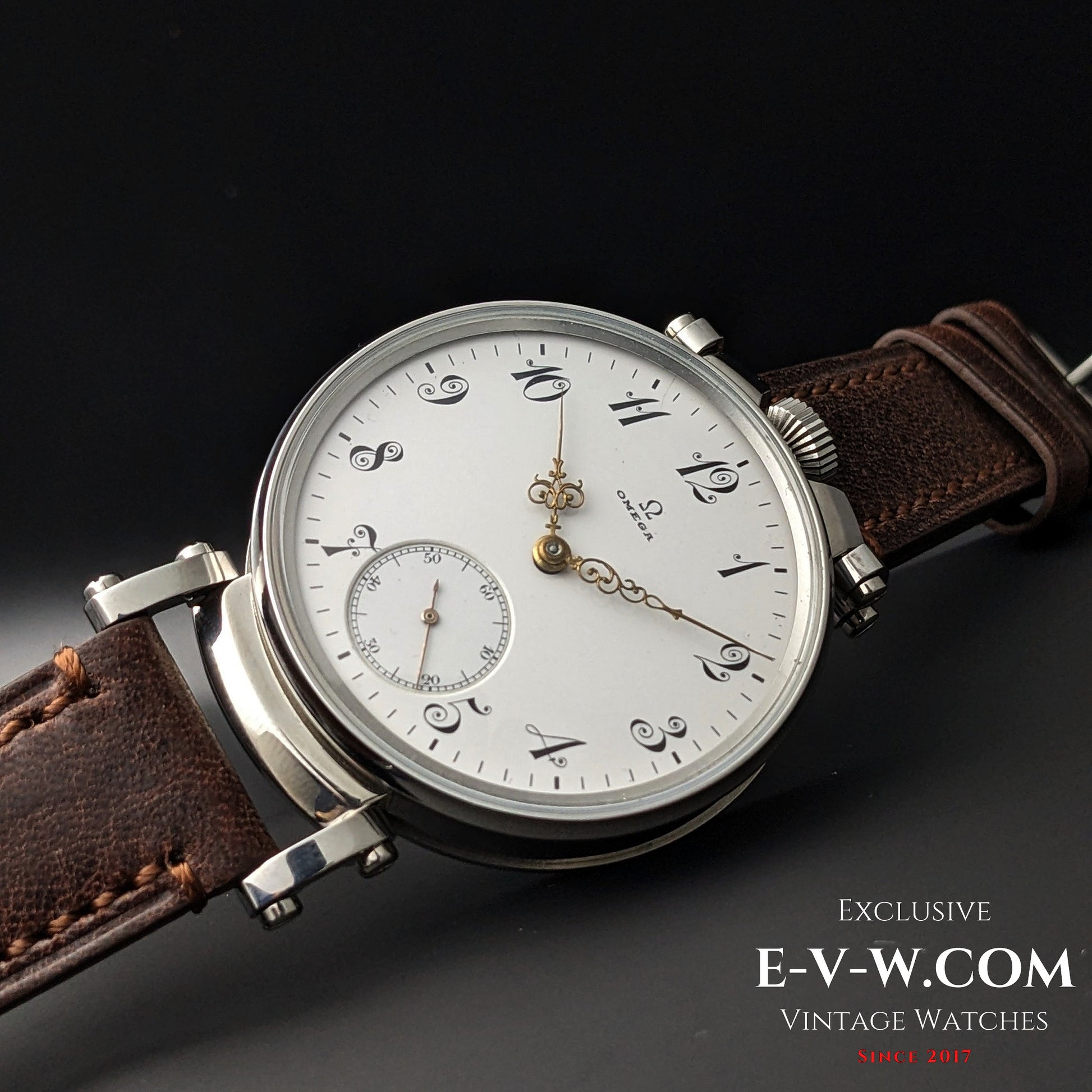 125 Years Old Antique Omega Jumbo / Pocket Watch Movement / Cal. 19 / Antique 1900