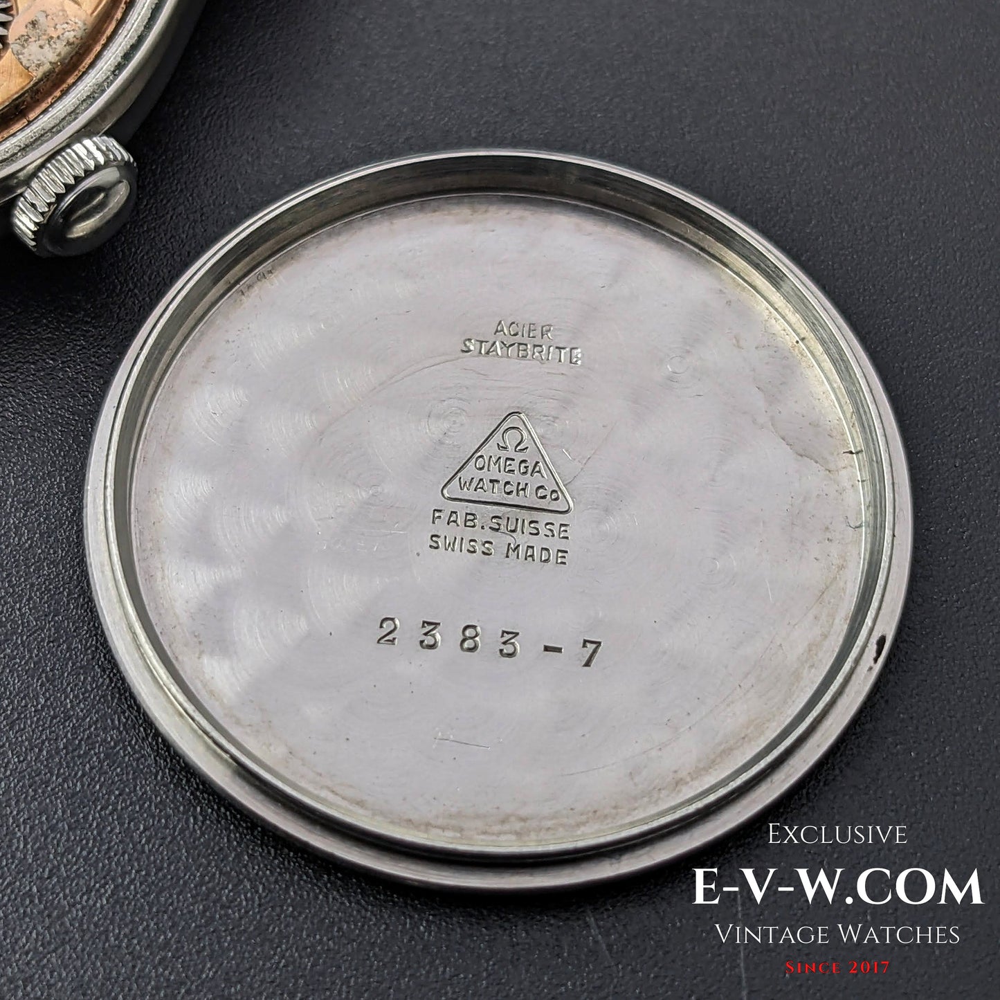 77 Years Old Vintage Omega military Ref. 2383 7 / Cal. 285 (30T2) / Vintage 1947a