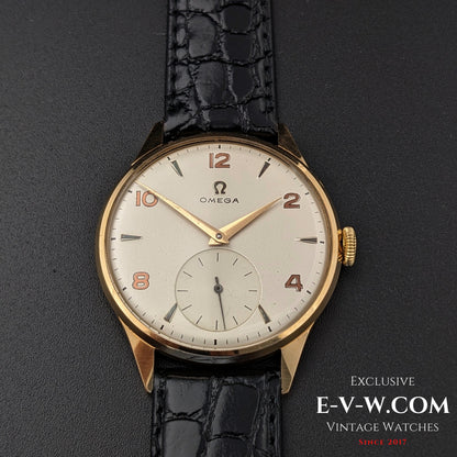 63 Years Old Vintage Omega 18k Gold / Jumbo Ref. 14170 / Cal. 268(30T2) Vintage 1961