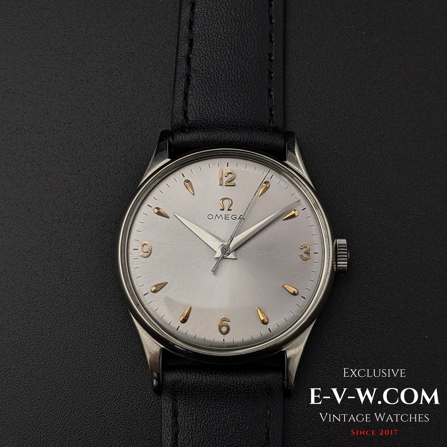 Omega Classic Vintage de 77 ans, réf. 2391-11 / Cal. 283 (famille 30T2) / Millésime 1947