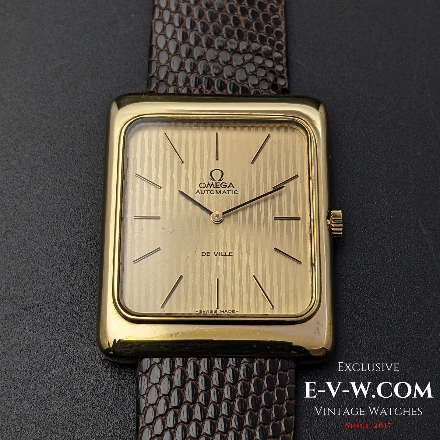 52 Years Old Vintage Omega DE VILLE / Jumbo / Very rare dial Ref, 1510046 / Cal. 710 / Vintage 1972