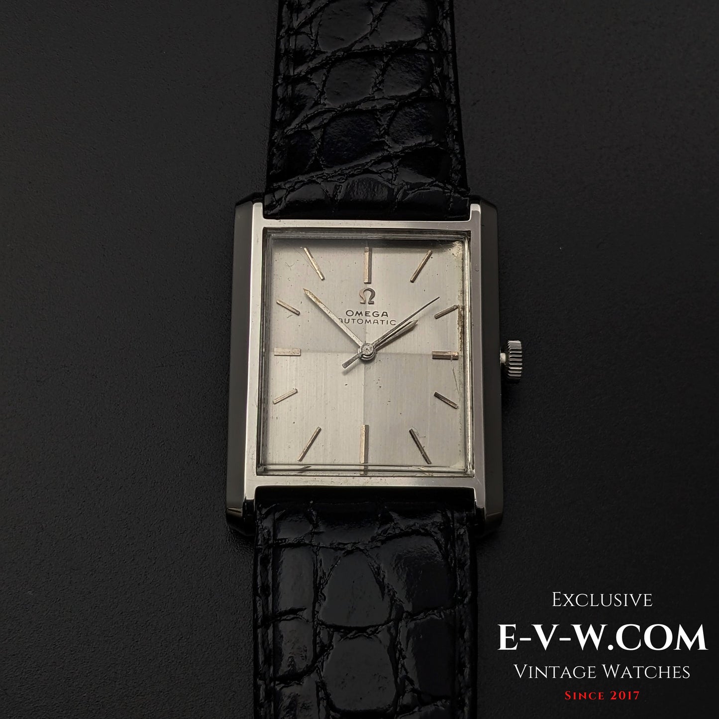 Omega automatique vintage de 61 ans / Carrée / Réf. 161013 / Cal. 671 / Année 1963