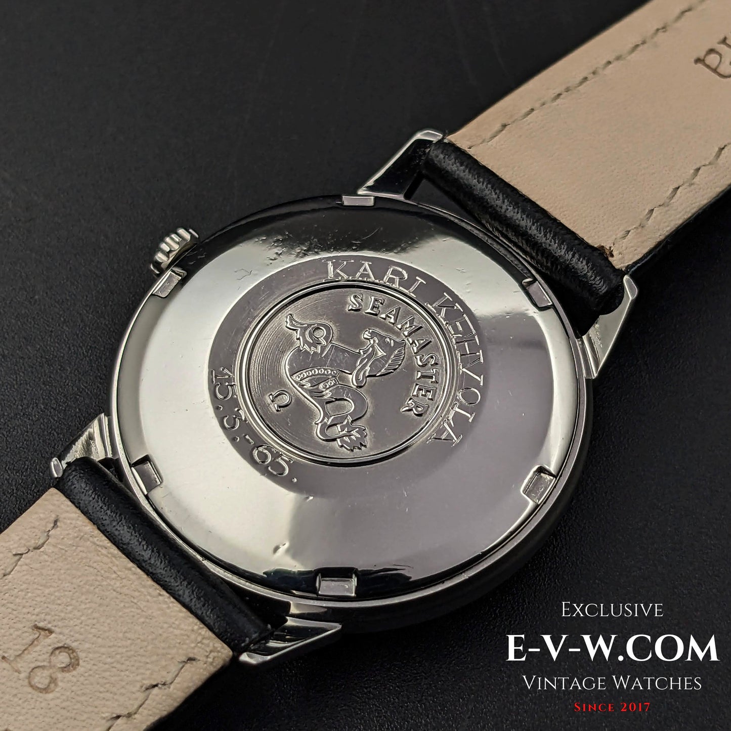 Omega Seamaster vintage de 60 ans, réf. 166001 / Cal. 562 / Année 1963