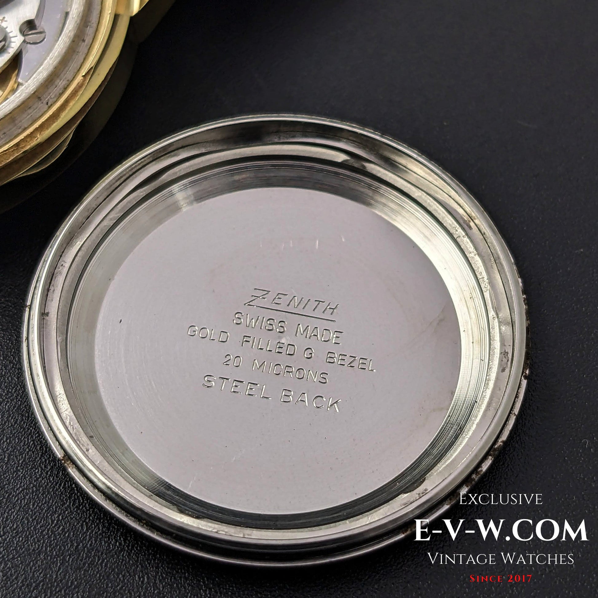 60 Years Old Vintage Zenith CHRONOMETRE Automatic CAPTAIN DE  LUXE / Cal. 2542PC / Vintage 1960s