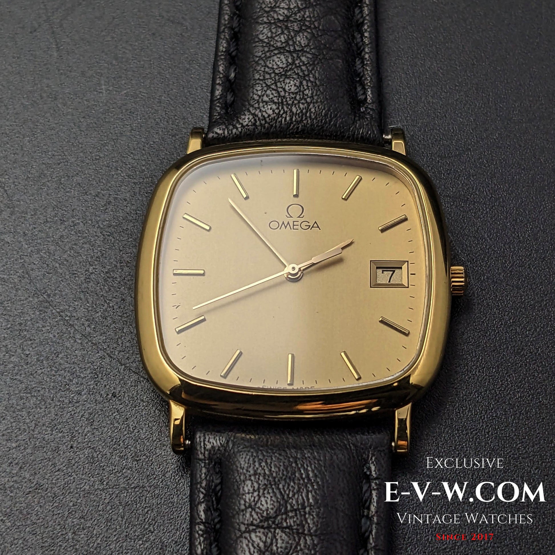 44 Years Old Vintage Omega De Ville / Steel Gold / Cal. 1430 / Vintage 1980