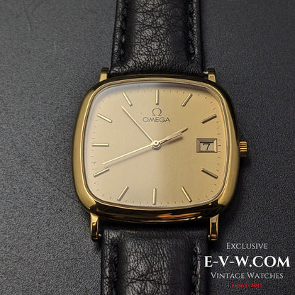 44 Years Old Vintage Omega De Ville / Steel Gold / Cal. 1430 / Vintage 1980