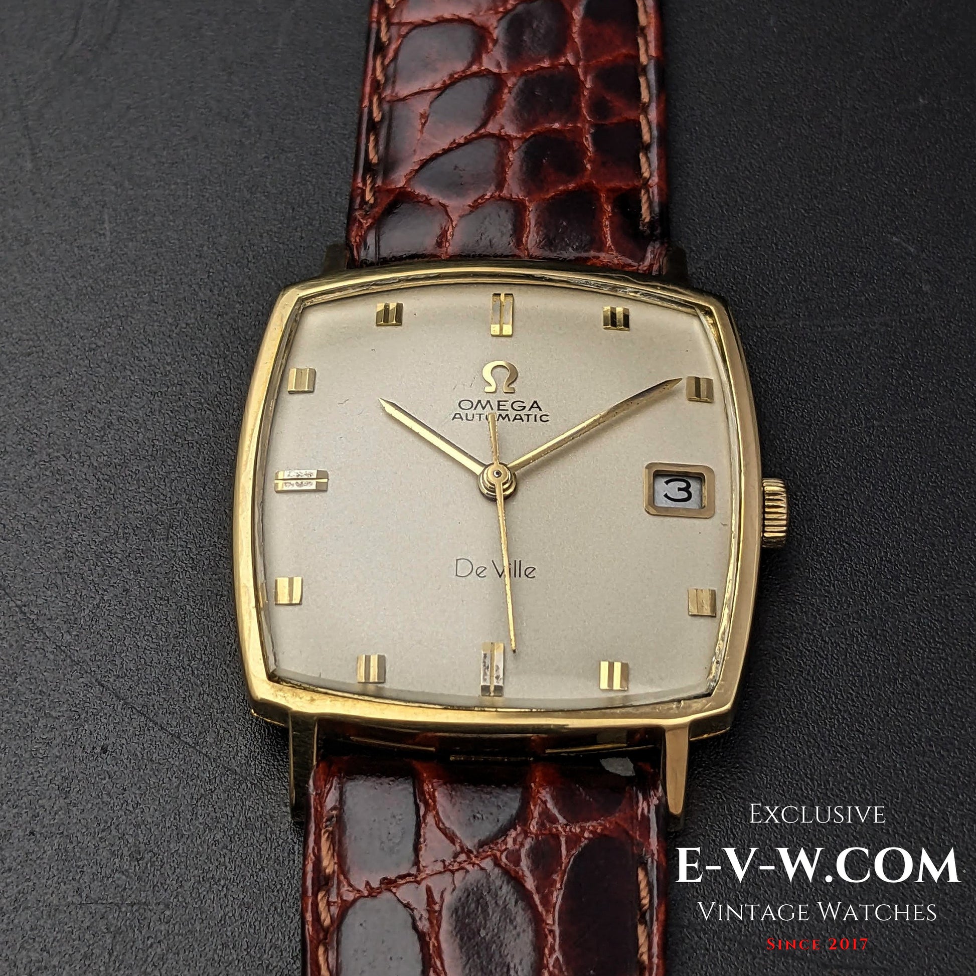 56 Years Old Vintage Omega De Ville Automatic / 18k Gold Ref. 1623501 / Cal. 565 / Vintage 1968