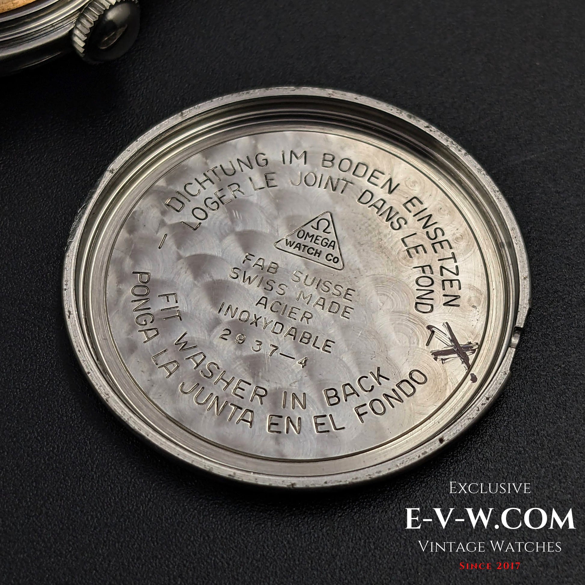 65 Years Old Vintage Omega Seamaster Ref. 2937-4 / Cal. 267 (30T2) / Vintage 1958