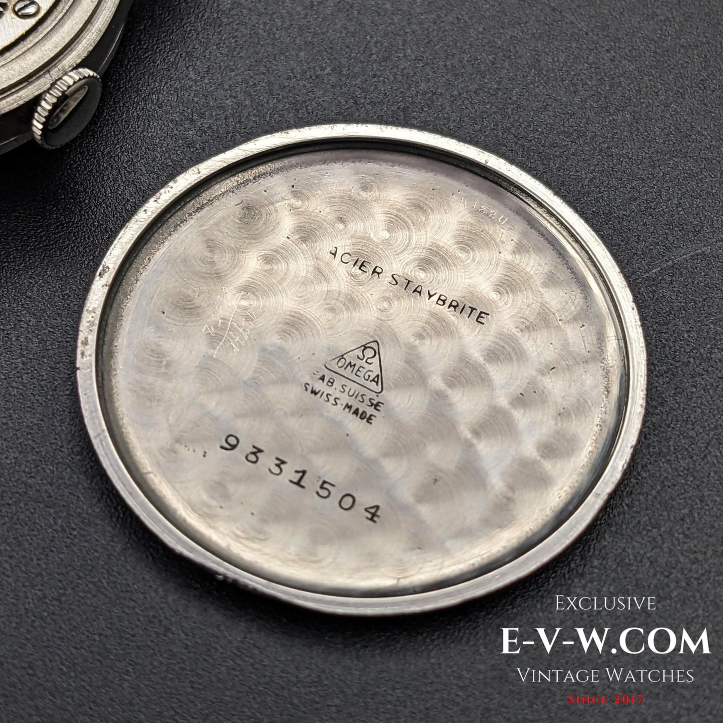 88 Years Old Vintage Omega FAB SUISSE / Cal. 26.5SOBT2 / Vintage 1935