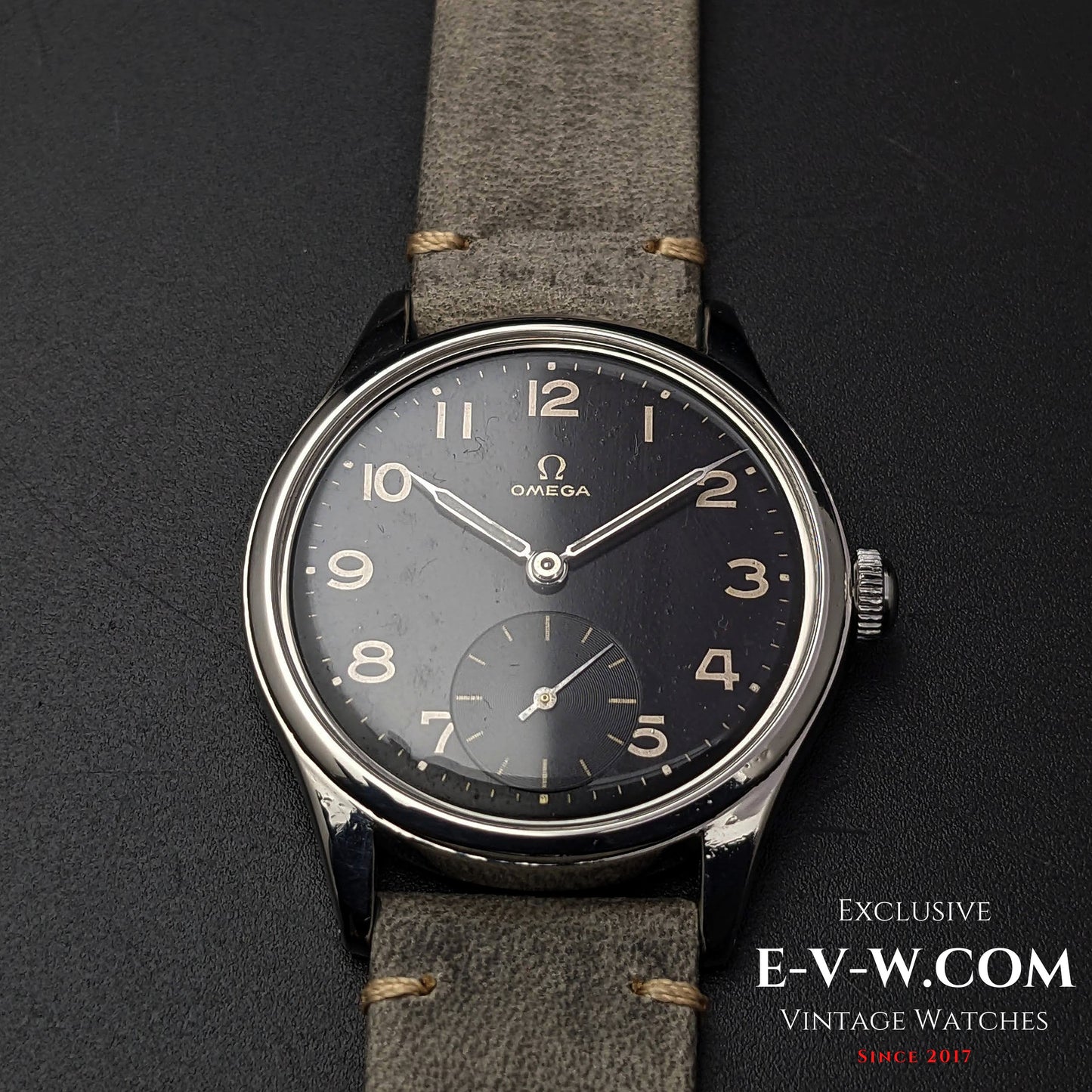 77 Years Old Vintage Omega military Ref. 2383 7 / Cal. 285 (30T2) / Vintage 1947a