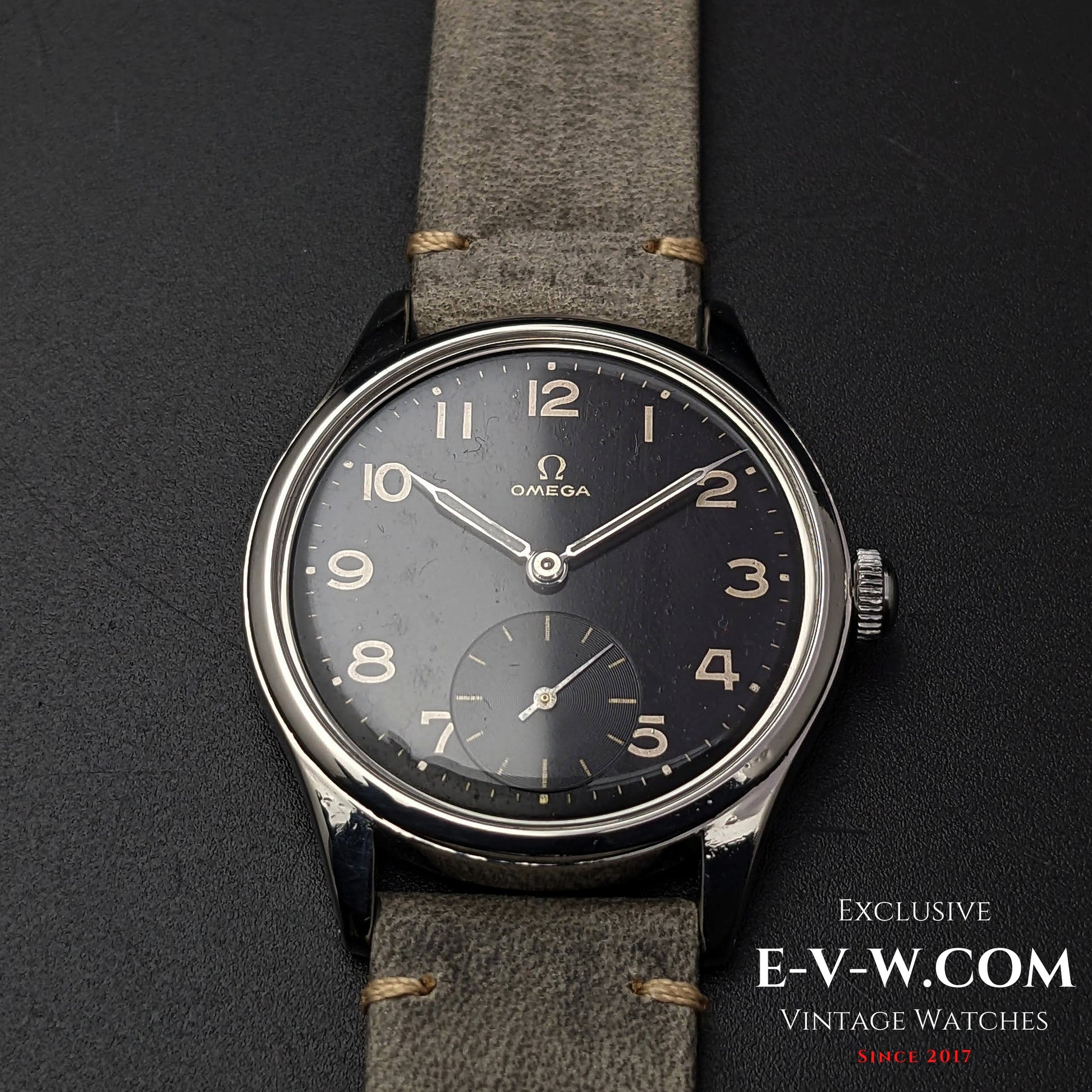 77 Years Old Vintage Omega military Ref. 2383 7 / Cal. 285 (30T2) / Vintage 1947a