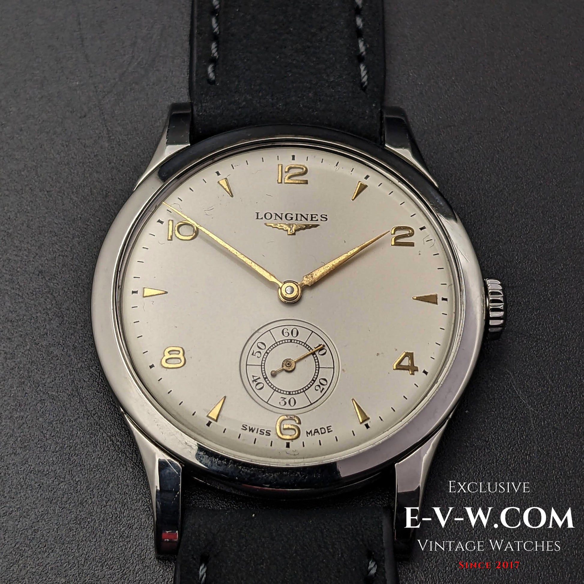 74 Years Old Vintage Longines Calatrava / Cal. 1268Z / Vintage 1950