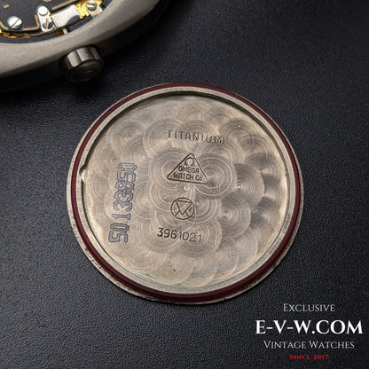 Omega Seamaster Polaris Titane 18k Gold / Diamond hour indices / Ref. 396.1021/Cal.1430/Vintage 1982