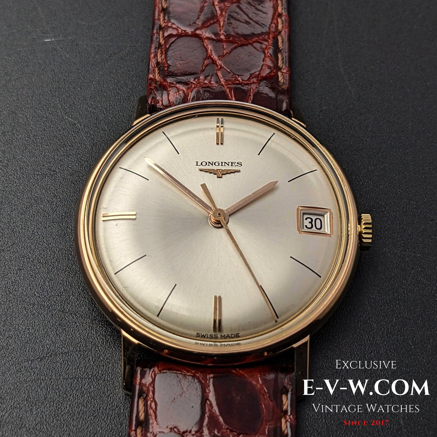 57 Years Old Vintage Longines Classic Calatrava 18k Gold / Cal. 701 / Vintage 1966