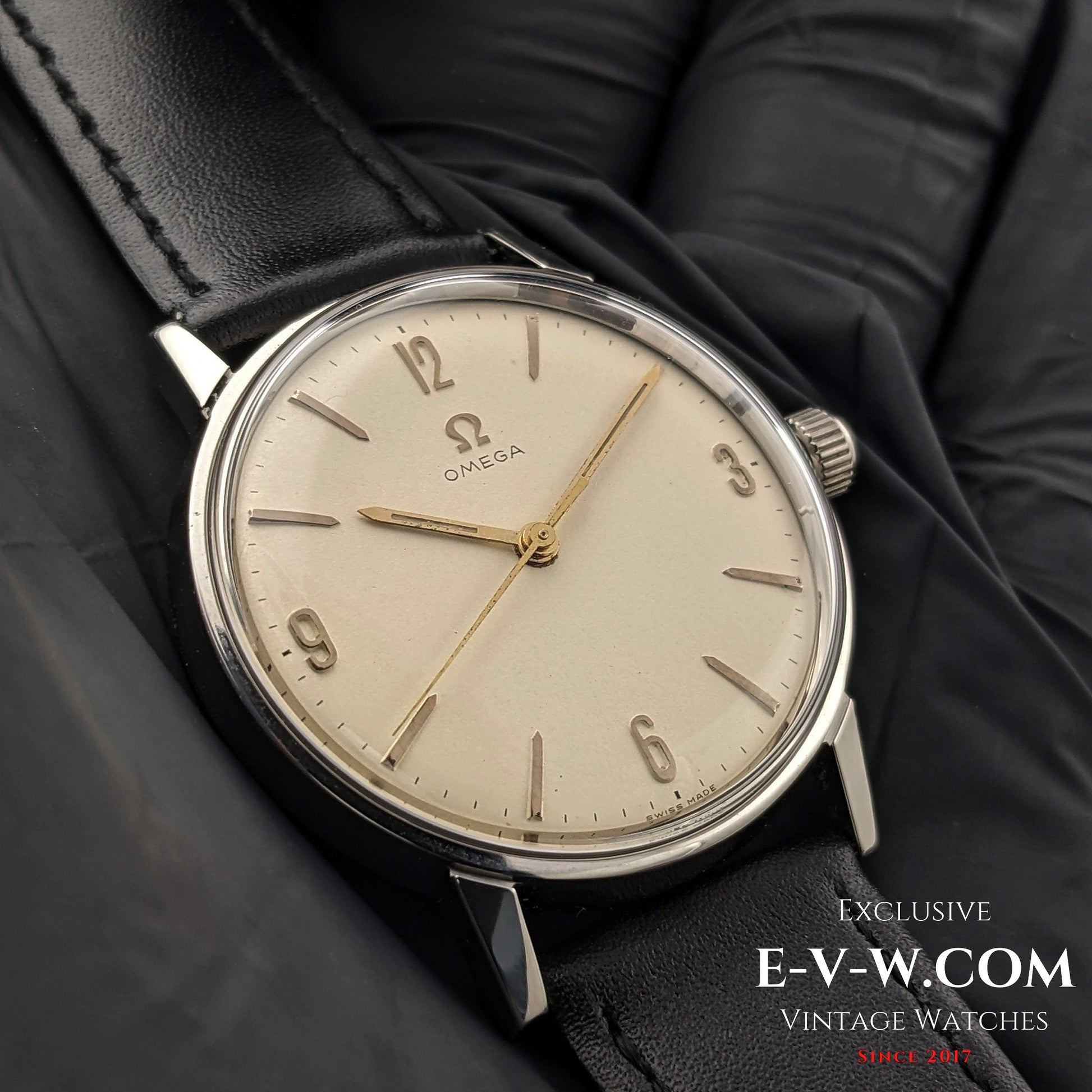 58 Years Old Vintage Omega Classic / Cal. 601 Vintage 1966