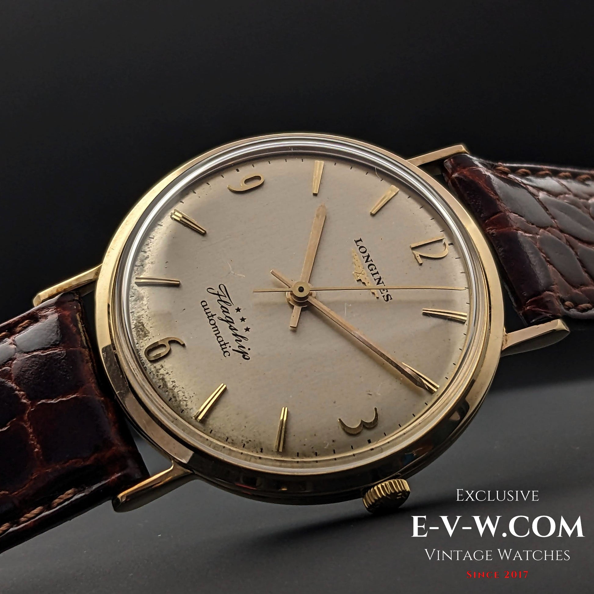 63 Years Old Vintage Longines Flagship Automatic / Cal. 340 / Vintage 1961