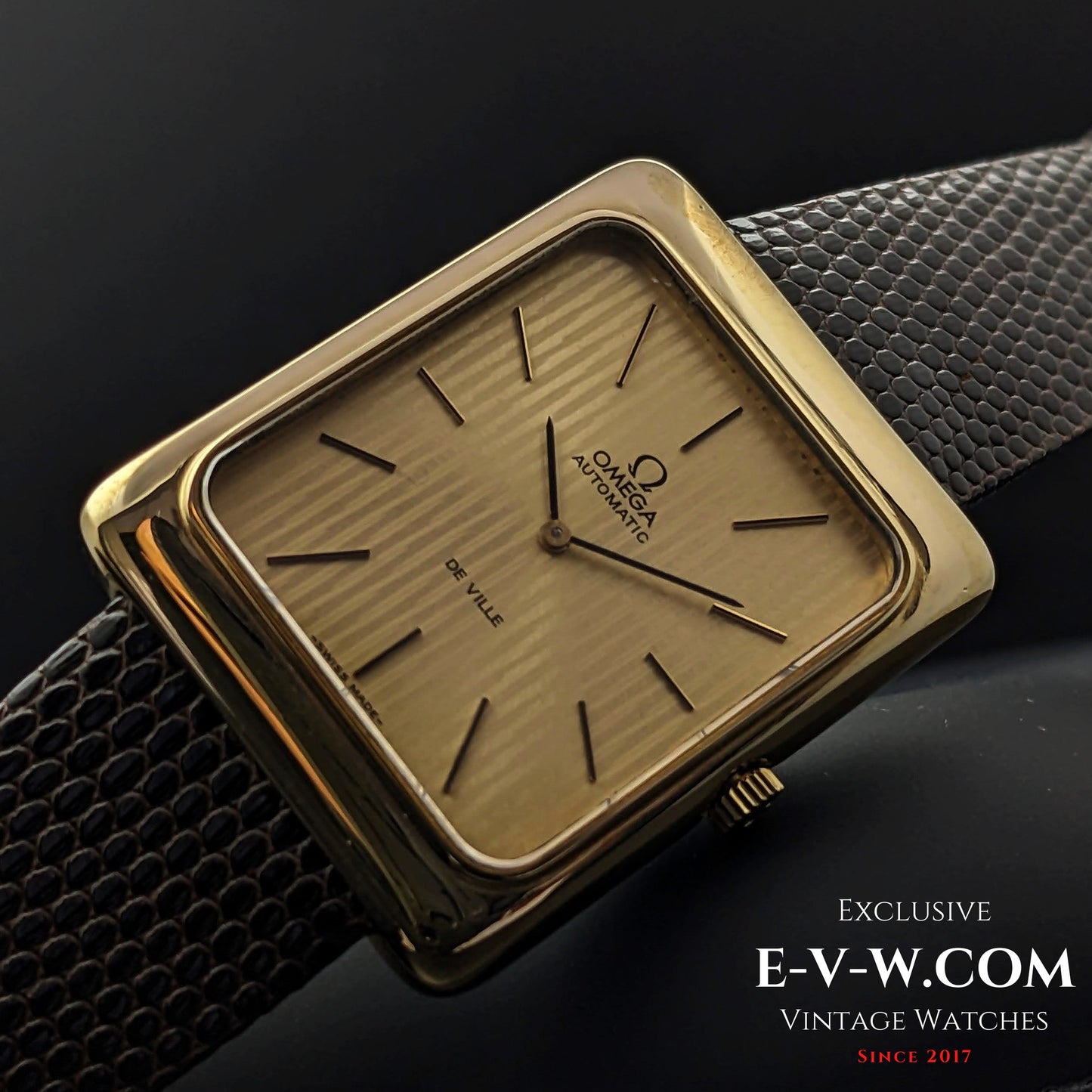 52 Years Old Vintage Omega DE VILLE / Jumbo / Very rare dial Ref, 1510046 / Cal. 710 / Vintage 1972