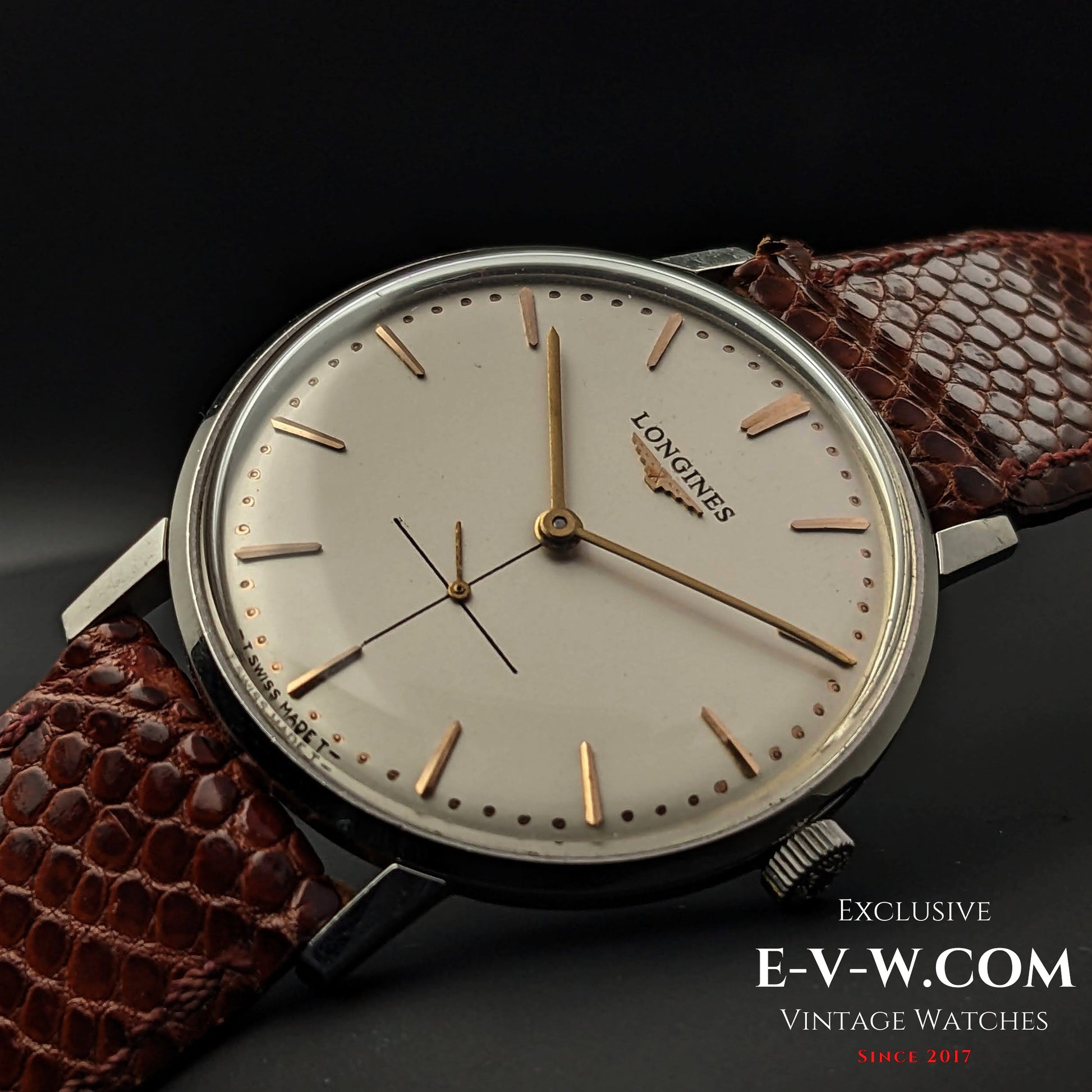 64 Years Old Vintage Longines Classic Calatrava Ref. 7583-1 / Cal. 19.4 / Vintage 1959