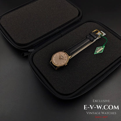 IWC Schaffhausen 18k Pink Gold Salmon Dial / Cal. 89 / Vintage 1957