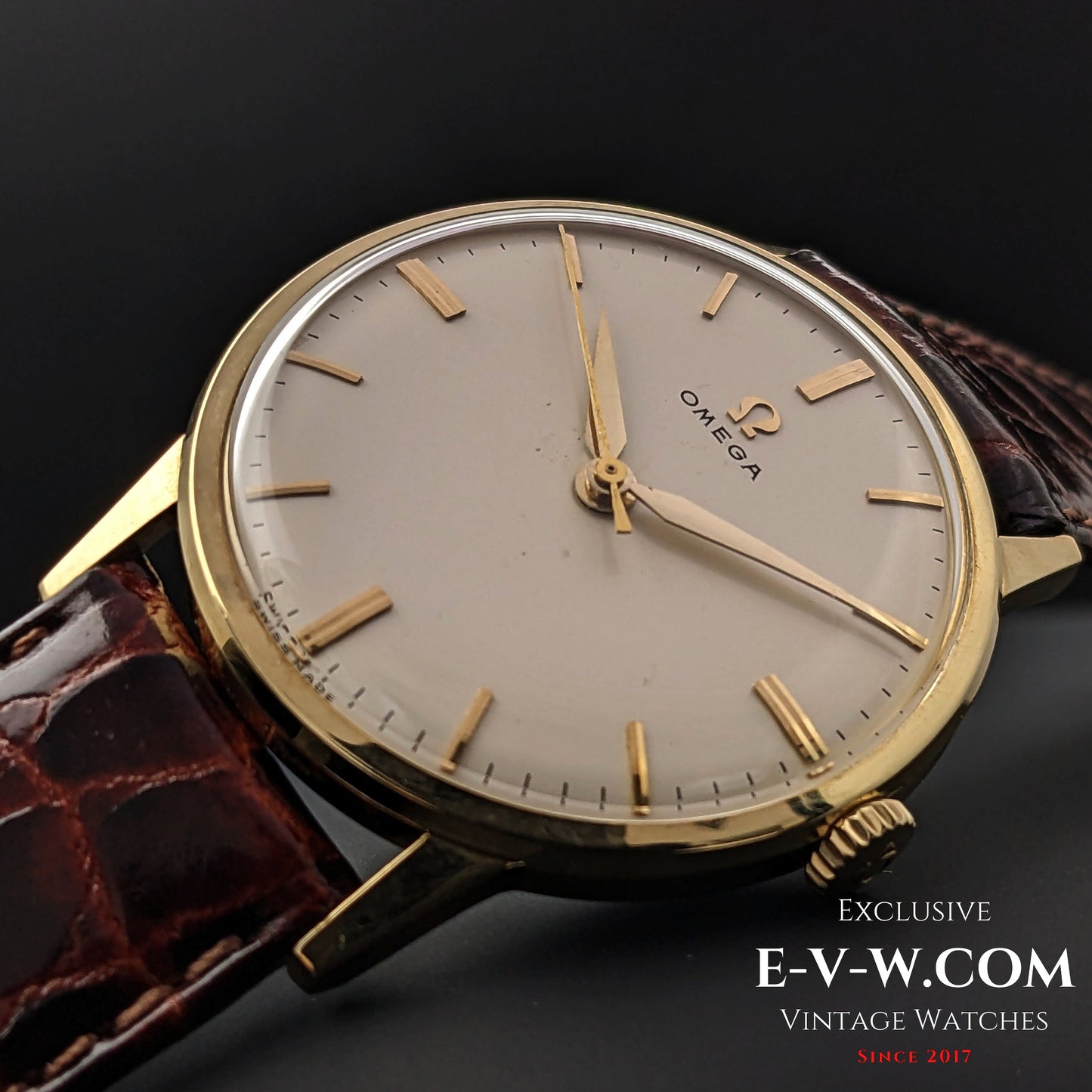 64 Vintage Omega 18k Solid Gold / Calatrava Ref. 14720 1 / Cal. 285 (30T2) Vintage 1960