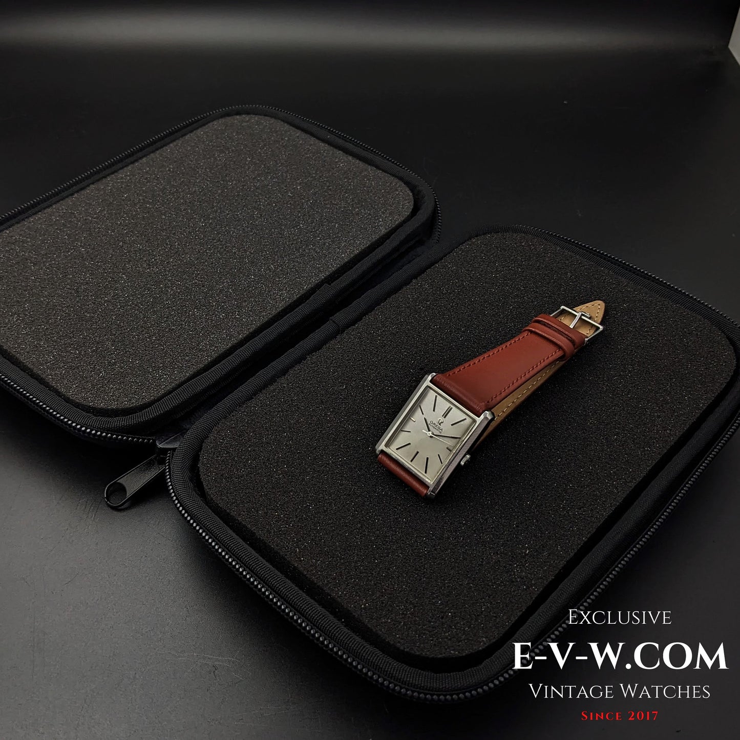 59 Years Old Vintage Omega Omega Automatic Tank / Art Deco Ref. 161013 / Cal. 671 / Vintage 1965